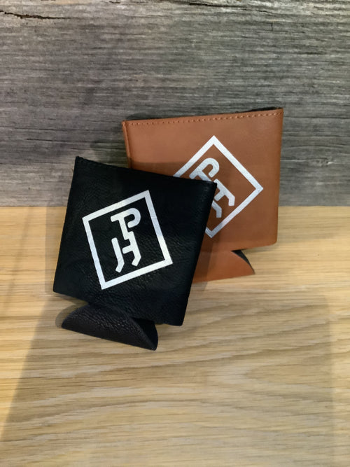 PH Leather Koozie