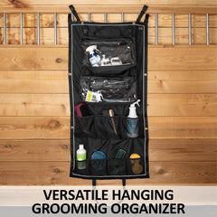 SS Dura-Tech® EZ-Store Hanging Grooming Organizer with Removable Bags