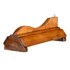 SS Deluxe Wooden Saddle Rack with Spine Stabilizer