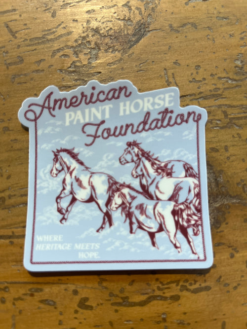 American Paint Horse Foundation Sticker