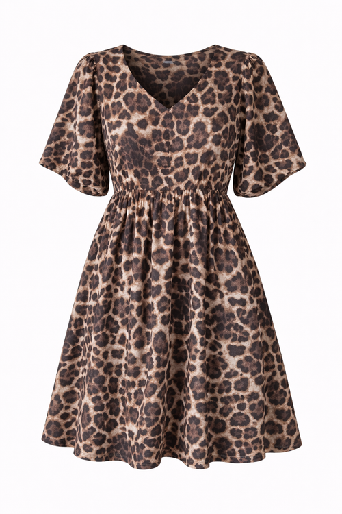 C&C - Saloon Siren Leopard Dress