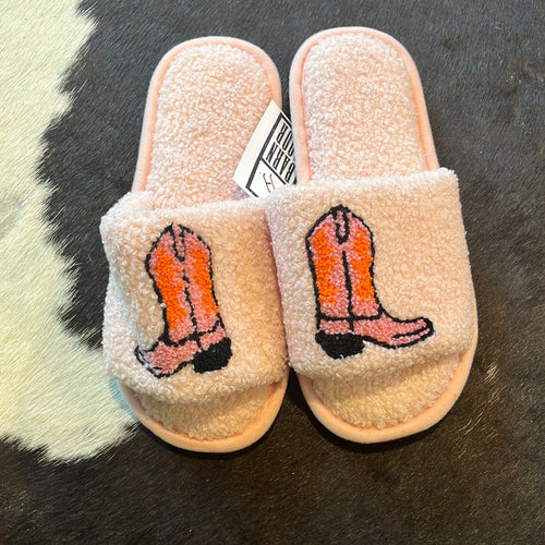 Cowgirl Slide Slippers