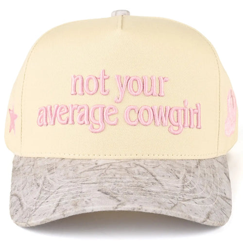 Not Average Ballcap