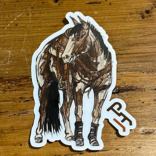 Custom Paint Horse Sticker