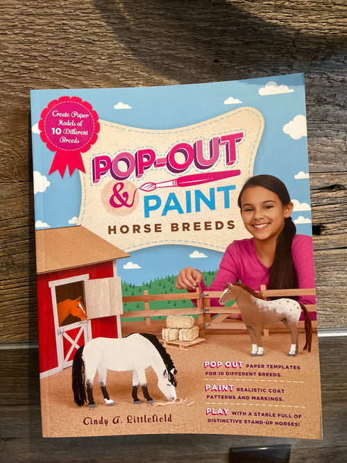 Pop-out and Paint Horse Book