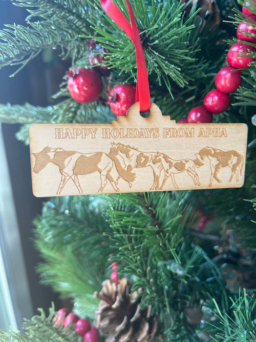 APHA Wooden Ornament