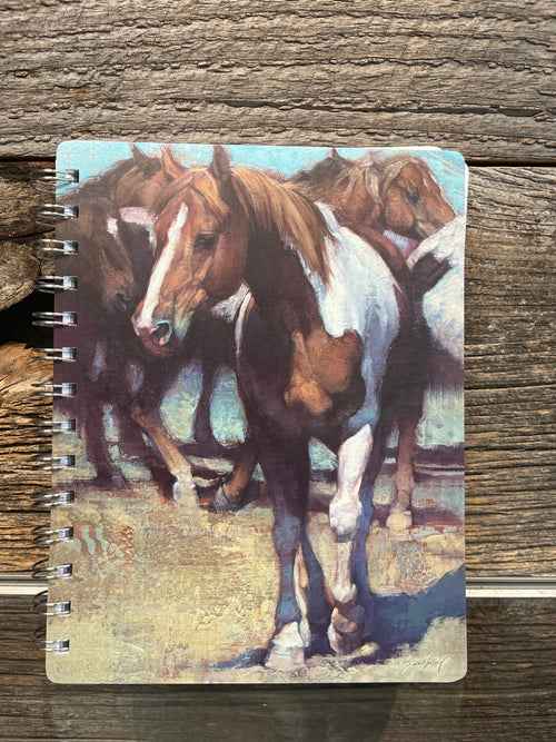 Paint Horse Spiral Notebook