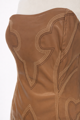 C&C - After Five Fizz Faux Mini Dress