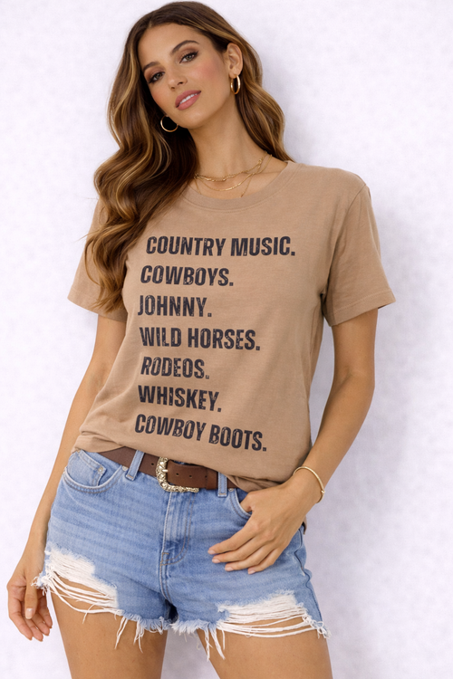 C&C - Country Music Cowboys Tee