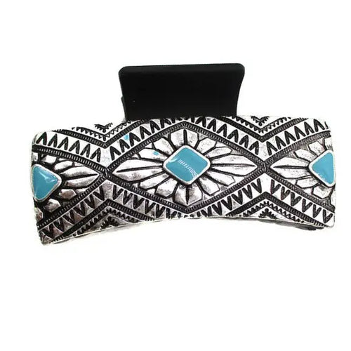 Western Etched Claw Clips