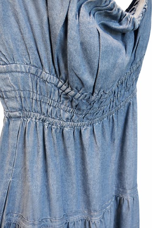 C&C - Denim Ranch Road Dress