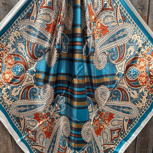 Wildrag - Blue Plaid & Paisley