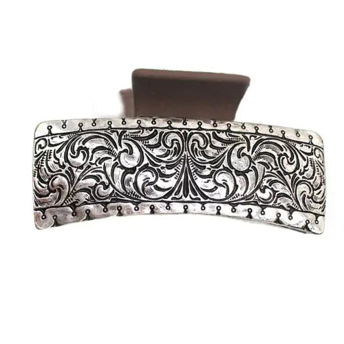 Western Etched Claw Clips