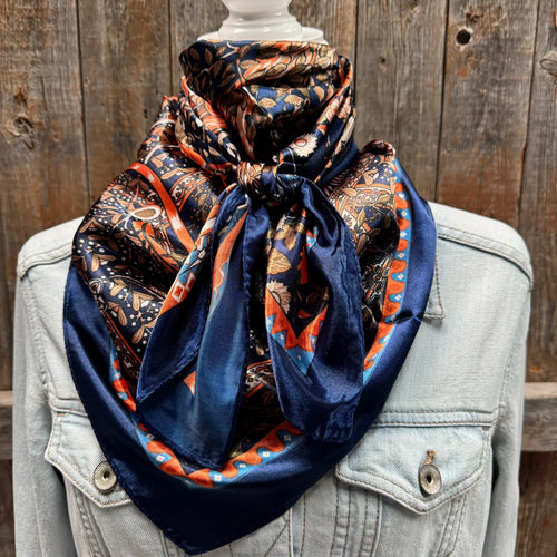 Wildrag - Navy & Orange Multi
