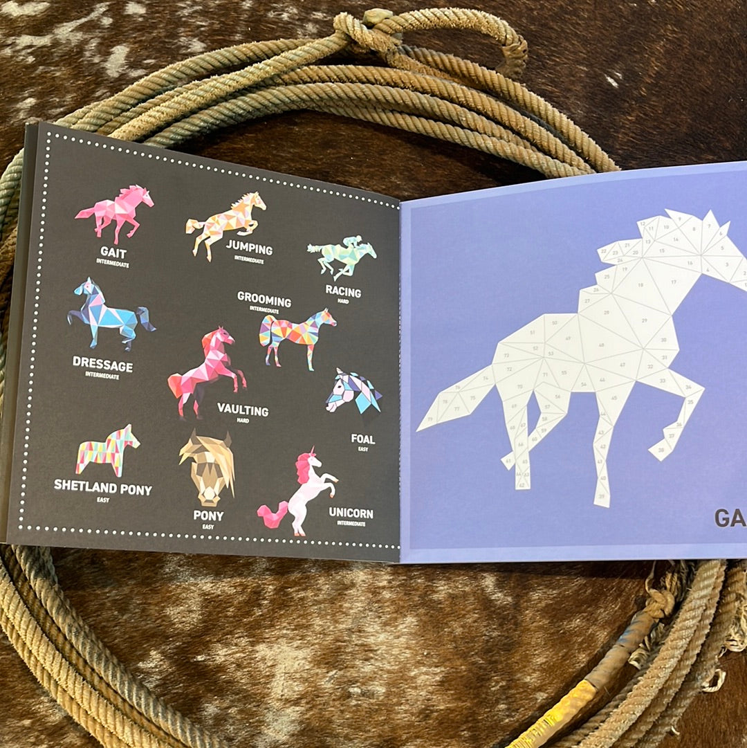 My Sticker Painting: Horses Activity Book