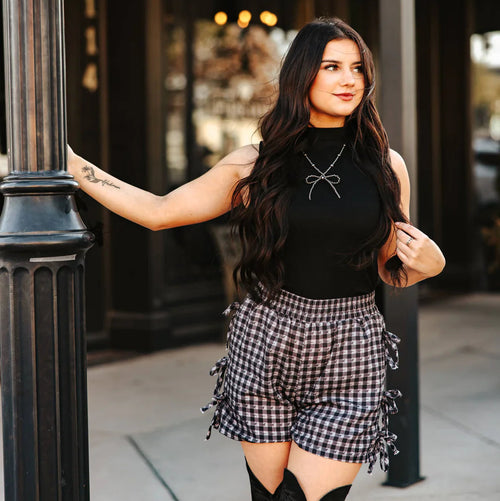 Gingham Gallup Shorts