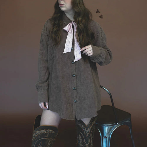 Acres Button Up Dress