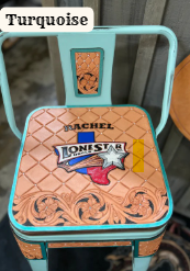 AS Swivel Metal Bar Stools w/ Tall Back