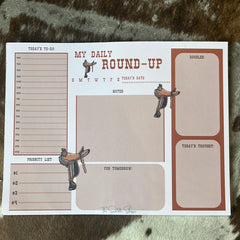 Daily Round Up Note Pad