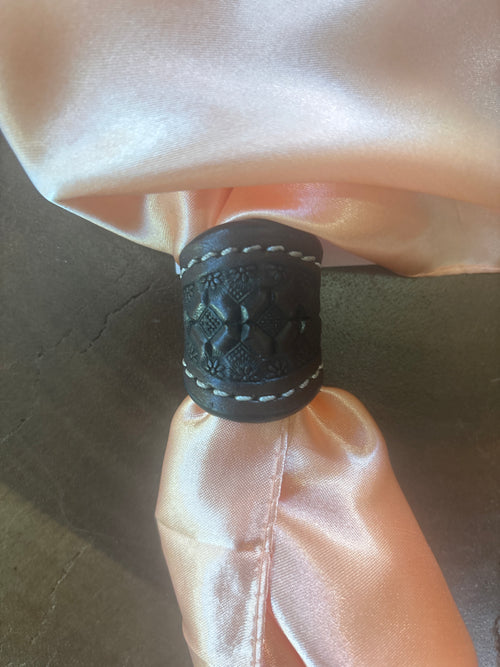 Leather Wild Rag Slide