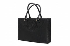 RT Midnight Tooled Tote Bag