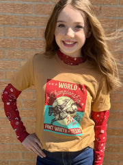 Youth - Fort Worth Bronc T-Shirt