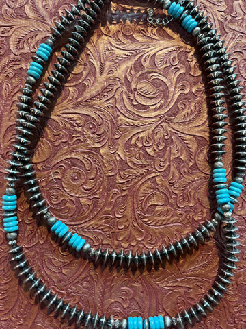 Navajo Disc Necklace