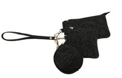 RT Midnight Tooled Coin Purse Trio