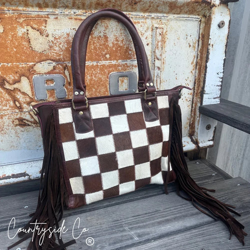 CSC Canyon Check Purse
