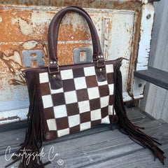 CSC Canyon Check Purse