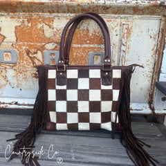 CSC Canyon Check Purse