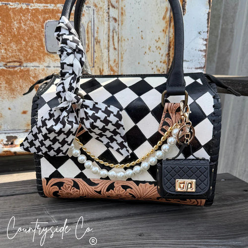CSC - Paris Leather Decorated Speedy Bag