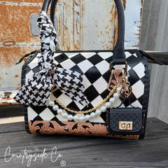 CSC - Paris Leather Decorated Speedy Bag