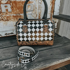 CSC Aspen Tooled Speedy Bag