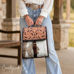 CSC Saddle Bloom Lunch Tote