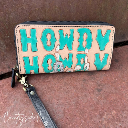 CSC Limited Edition Tooled Howdy Wallet