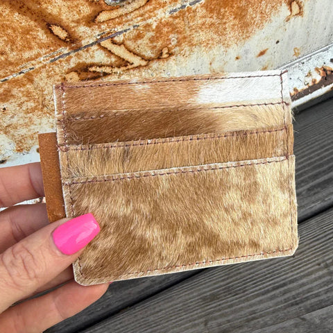 Perri's Leather Buckle Purse - Brown