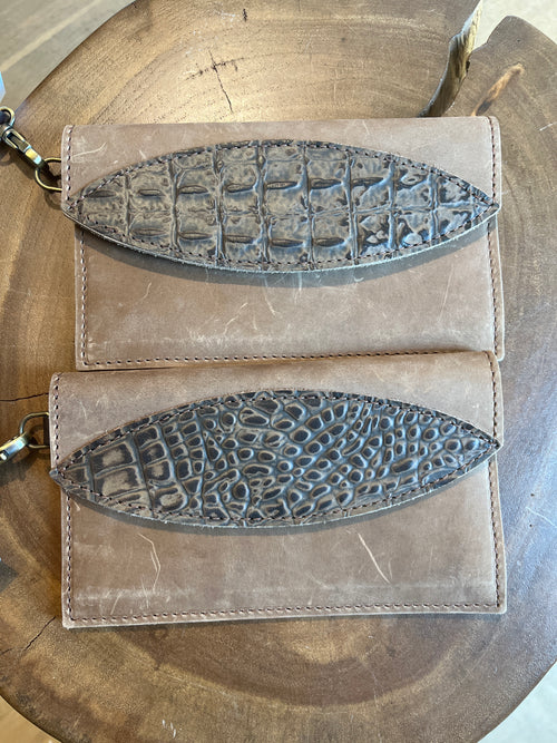 Western Croc Wallet