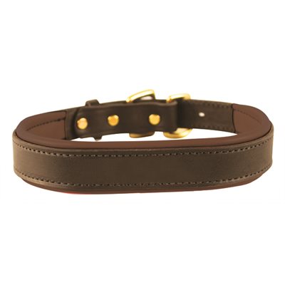 Perri's Padded Leather Dog Collar