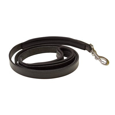 Blk/Blk Pad Lthr Dog Leash WSP
