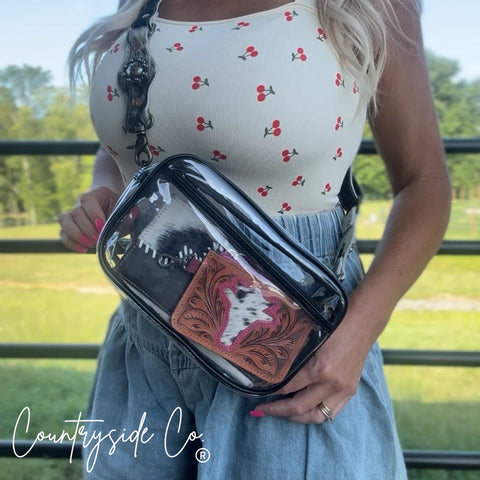 AS - Darlin' Duo - Chocolate with El Pinto Strap