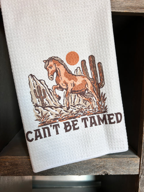 Can't Be Tamed Towel