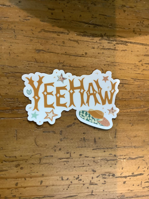 Yeehaw Sticker