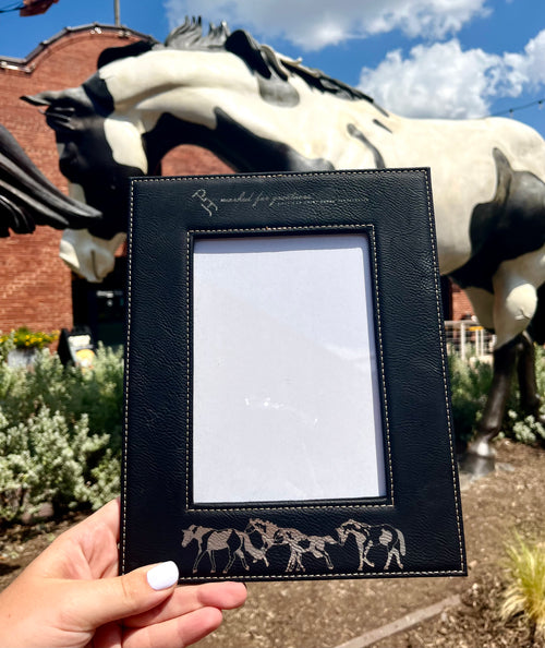 APHA Bronzes Picture Frames by Perri's Leather