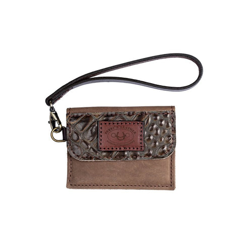 Western Brown Leather CC Holder WSP