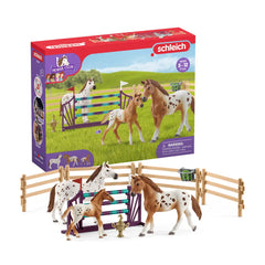 Schleich Lisa's Tournament Training Set