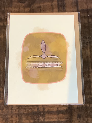 Longhorn Birthday Card- Blank