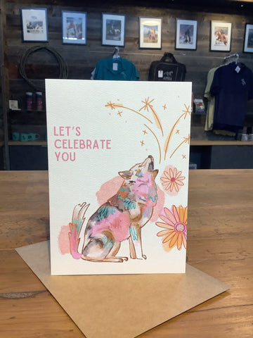 Bison Birthday Card- Blank