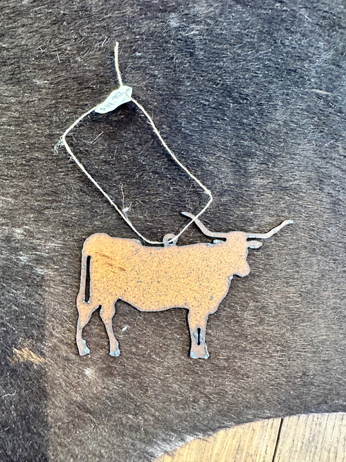 Rustic Ornament - Longhorn