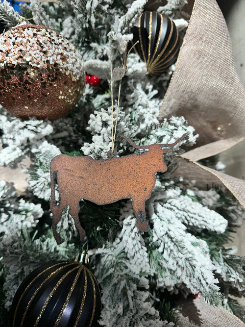 Rustic Ornament - Longhorn